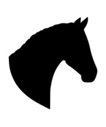 Horse Head -V1- Vinyl Decal Sticker - Equestrian Farm Riding Dressage Eq... - £3.88 GBP+