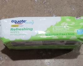 Equate Baby Everyday Clean Wipes Hypoallegenic 80 Wipes Vitamin E Fragra... - £3.47 GBP