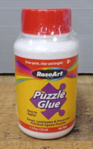 Cra-Z-Art Puzzle Glue 4.5 Ounce Bottle with Spreader, Ages 8 to Adult - £7.95 GBP