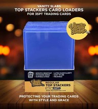 Vanity Slabs Top Stackers 25 pack Card Loader Standard Trading Card Holders - £10.95 GBP
