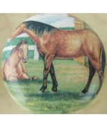 Cabinet Knobs Knob Farm Scene @Pretty@ HORSE - £4.24 GBP