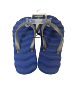 Shocked Jungen Kissen Die Einlegesohle Flip-Flops mit Kontrast Blau/Grau... - $169.16 MXN