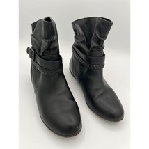 American Eagle black boots 170409 Womens size 6W WIDE!!! - $14.86