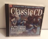 Classic CD: The World&#39;s Greatest Ballet Music (CD, Classic Disc of the M... - $5.22