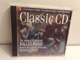 Classic CD: The World&#39;s Greatest Ballet Music (CD, Classic Disc of the M... - £4.15 GBP