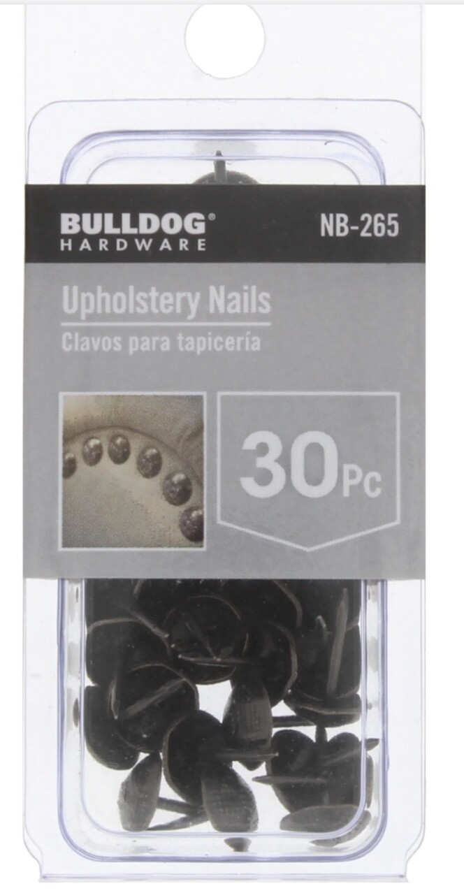 Bulldog Hardware Upholstery Nails, Qty 30, #NB-265 - $4.95