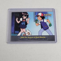 Pokemon Topps TV Animation Series 2 EP9 Trading Card The School of Hard Knocks - £7.85 GBP