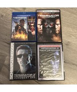 Terminator DVD/Blu-ray Lot 5 Movies 1, 2, 3, Salvation , Genisys, Schwar... - £10.34 GBP