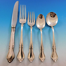 Georgian Manor by Lunt Sterling Silver Flatware Service for 12 Set 60 pi... - $2,866.05
