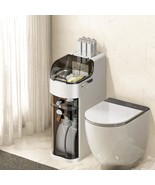 2-Tiers Slim Bathroom Storage Cabinet, Narrow Bathroom Storage,, Living ... - $1,880.41 MXN