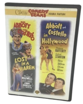 Classic Comedy Teams Bud Abbott Lou Costello Lost In Harem Hollywood DVD Double - £19.67 GBP