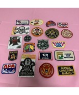 Lot of 20 Patches Skulls Lakers Billiards Peace Crossing Guard Bowling N... - $27.16 CAD