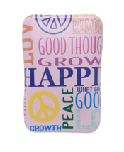 Novelty Inc Peace Design King Size 3.5&quot; Tall X 2.5&quot; Cigarette Tin Case - $8.90