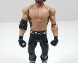 2011 Mattel WWE Basic Series 73 A.J. Styles Black &amp; Silver Gear  6.75&quot; F... - $16.48
