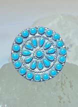 Zuni ring turquoise southwest petite point pinky sterling silver - £200.43 GBP