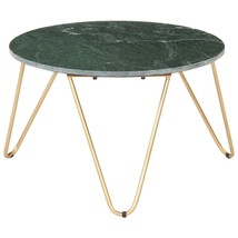 vidaXL Round Green Stone Side Table 18.5 Inch Miniature Decorative Accent - $184.49