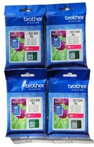 Brother LC3013M XL Magenta Original Ink Cartridge Single Pack x 4 pc BB 02/2025 - $44.54