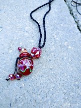 Potion Bottle PENDANT With string that is already tied and only 20&quot;  #9 - £6.37 GBP