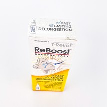 T Relief Reboost Breathe Easy Fast Decongestion Spray Lot of 2 BB9/25 Me... - $19.30