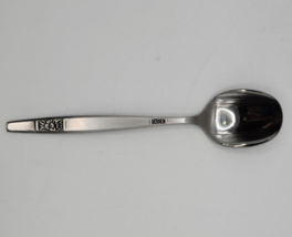 Interpur INR45 Double Band Flower Stainless Steel Sugar Spoon - $9.74
