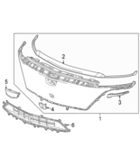 OEM GM Grille Assembly w/ Cam &amp; Emblem For 2022-2025 Cadillac Lyriq 8678... - $1,835.15 CAD