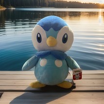 Pokemon 20” Piplup Plush Stuffed Animal Figure jazwares - $552.23 MXN