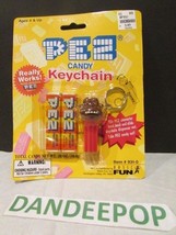 Pez Candy Keychain New sealed Gorilla 1999 Basic Fun #931-0 - £8.97 GBP