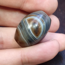 Antique old Himalayan indo tibetan Goat eye sulumani agate bead Amulet - $138.00