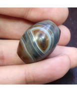 Antique old Himalayan indo tibetan Goat eye sulumani agate bead Amulet - $138.00