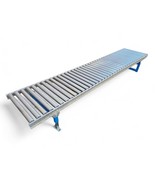 Pesanti Rollenbahn 3000x600mm Stahlrollen Divisione 75mm Rotoli Bahn - $1,452.46 CAD