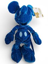 VintageDisney Store Cobalt Blue Mickey Mouse Mini 8 inch Bean Bag Plush ... - $9.49