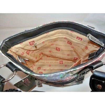 Stone Mountain USA Garden Party Zip Canvas Travel Handbag Tote Organizer Gift Item image 7