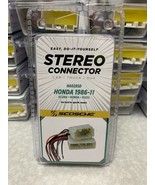 Honda Acura Isuzu Car Stereo Connector By Scosche 1986 To 2011 New Easy ... - $7.18