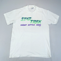 Vintage 1992 Star Trek Deep Space Nine T-shirt Sz M Single Stitch Puffy ... - £22.38 GBP