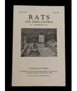 Vtg Book Paperback Rat&#39;s &amp; Their Control 1936 W.J Hamilton Jr. Bulletin 353 - £19.90 GBP