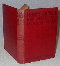 Honey Bunch Her First Trip in an Airplane, Helen Thorndyke 1931 book - £6.35 GBP
