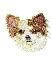 Amazing Dog Faces[Chihuahua] Embroidery Iron On/Sew Patch [4&quot;x 3.63&quot;][Ma... - £9.10 GBP