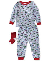 Max &amp; Olivia Boys 3-Pc. Space Pajamas and Socks Set, Size 18Months - £11.59 GBP