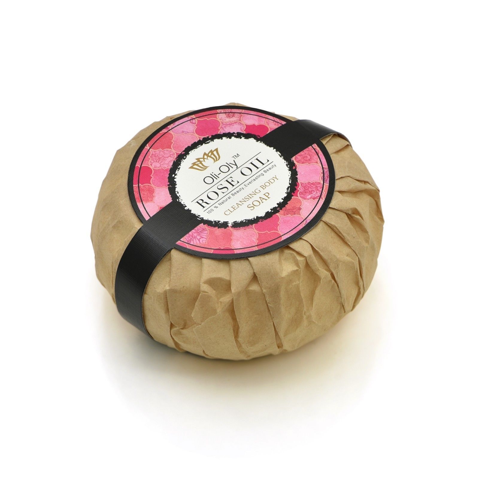 Natural Cleansing Body Soap with ROSE Oil 100 g by Oli-Oly Gifts for Girls Item image 4