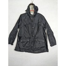 Duluth Trading Womens Wind Breaker Rain Jacket Size 2XL Nylon Blend Blac... - £35.30 GBP