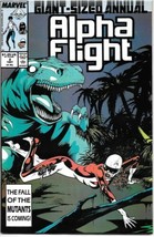 Alpha Flight Comic Book Annual #2 Marvel Comics 1987 FINE+ NEW UNREAD - £1.99 GBP