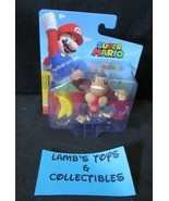 Super Mario Nintendo Donkey Kong with banana 2.5&quot; figure Jakks Pacific t... - £30.50 GBP