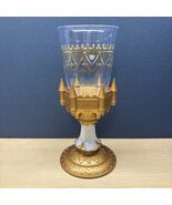 Disney Parks Be Our Guest Light Up Goblets Beauty Beast Cup Gold Castle ... - $364.37 MXN