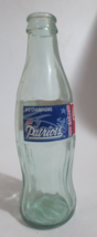 Coca-Cola Nfc Champions Patriots New England 8OZ Empty Bottle 1996 - £1.95 GBP
