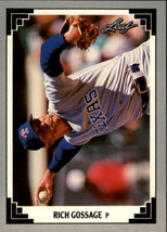 1991 Leaf #236 Rich Gossage NM-MT Rangers - $1.67