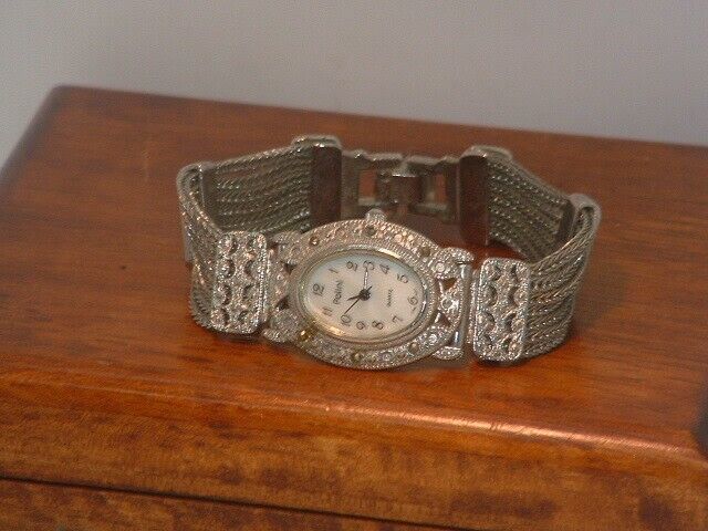 Pre-Owned Women’s Silver Polini Fancy Bracelet Fashion Analog Watch - $15.83