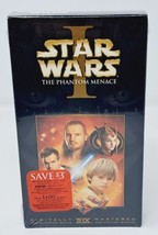 Star Wars Episode I: The Phantom Menace (VHS, 2000) New Sealed Pepsi Mail Away - £5.63 GBP