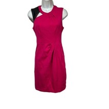 nanette lepore pink sleeveless pleated dress Size 4 - £19.48 GBP