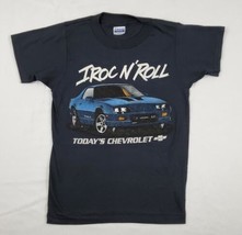Vintage Chevy Camaro IROC-Z T-Shirt Kids 10-12 Single Stitch Deadstock 80s USA - £14.94 GBP