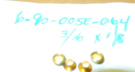 LIONEL PART - EYELETS- 00SE-064 - 4 PIECES -  NEW- W46N - $1.19